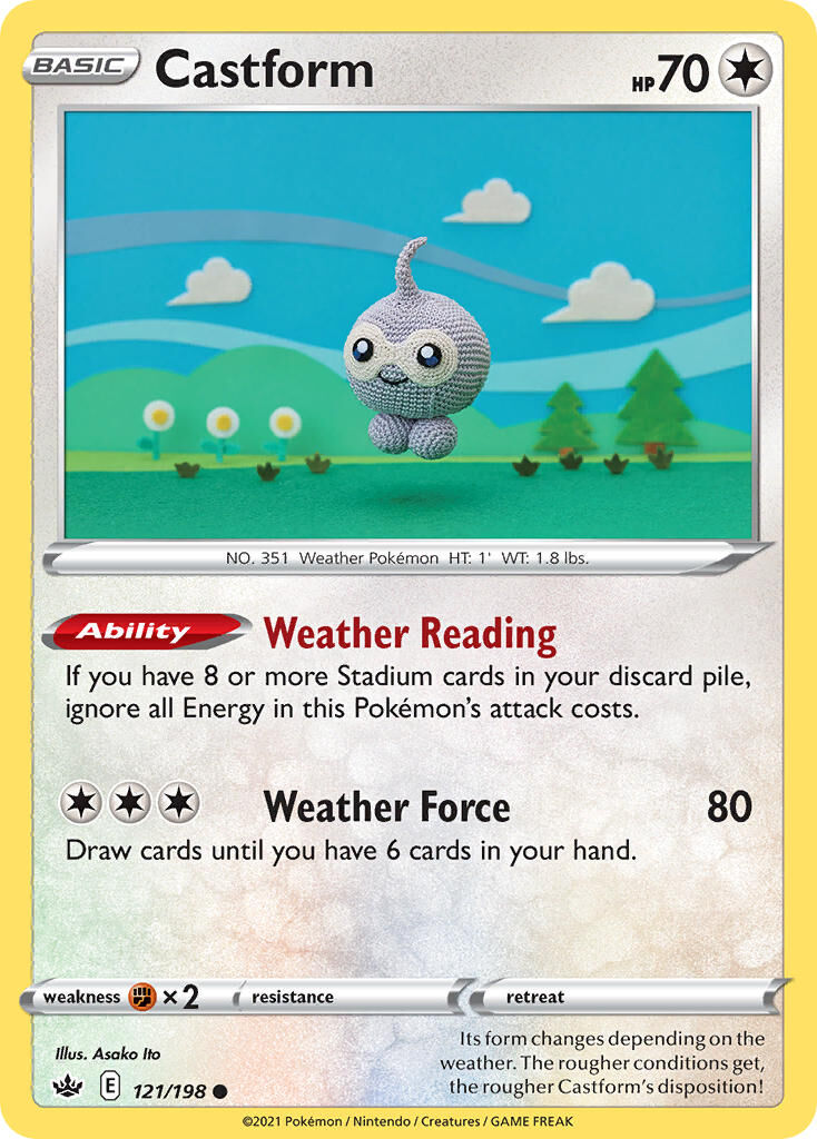 Castform - 121/198 - EN