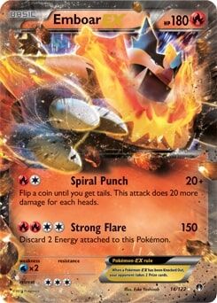 Emboar EX 14/122 - Pokémon TCG