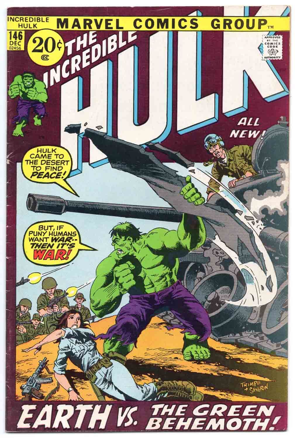 Incredible Hulk #146