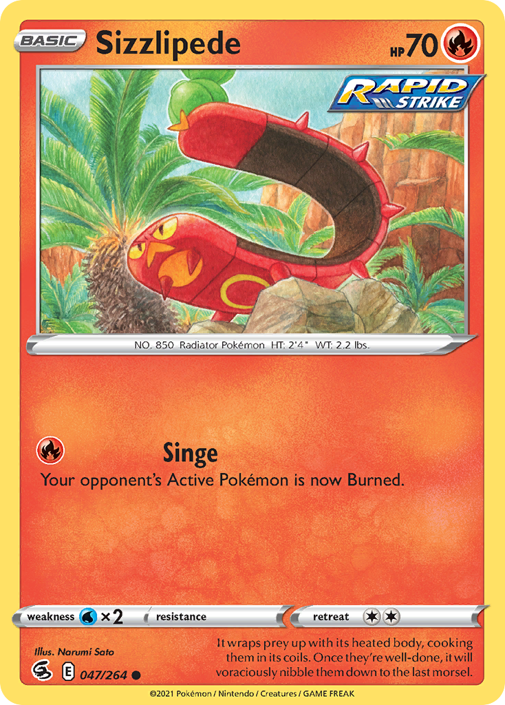 Sizzlipede - 047/264 - EN