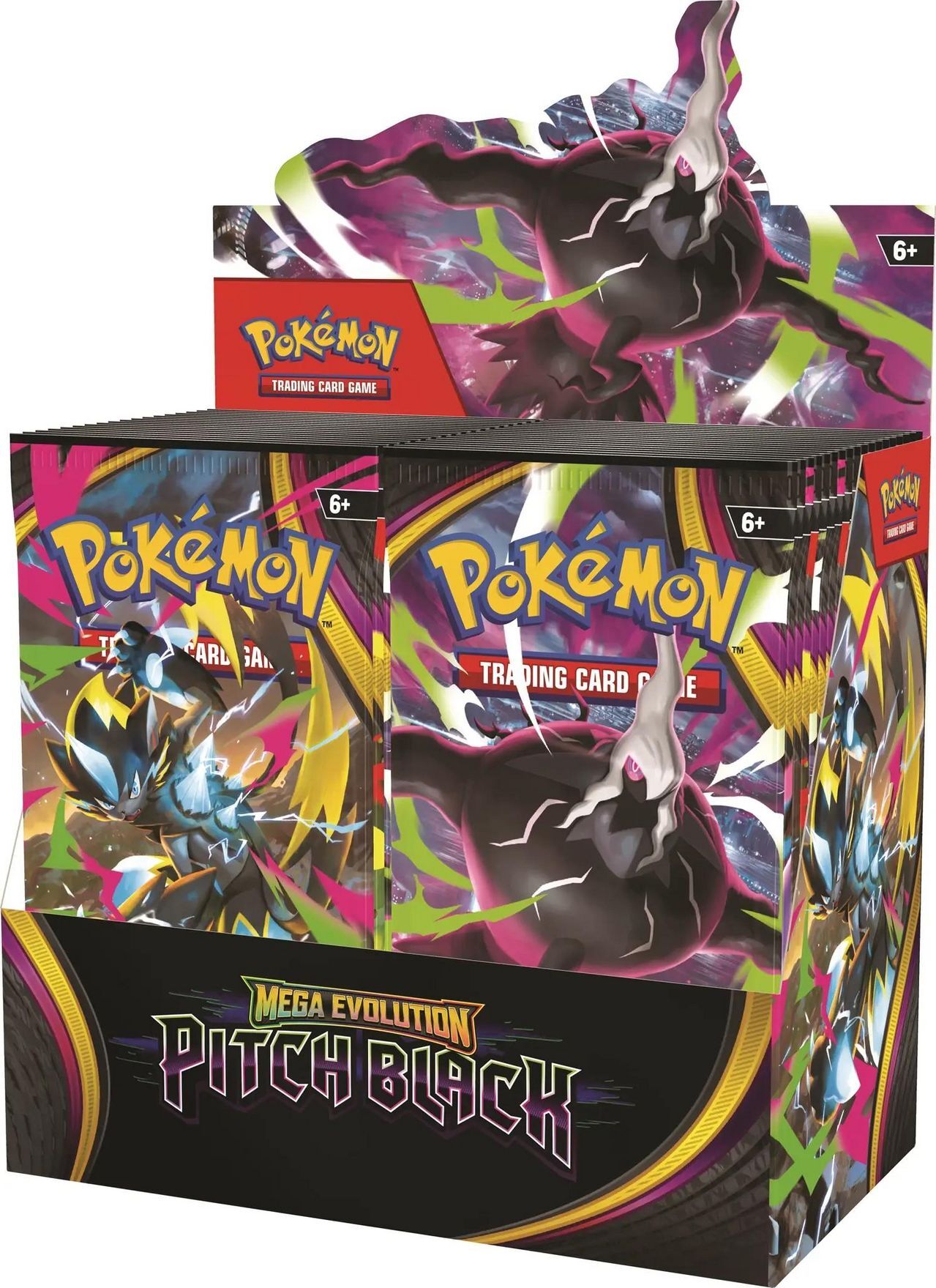 Pokémon TCG: Mega Evolution (ME05) - Pitch Black Booster Display (36 packs) - EN