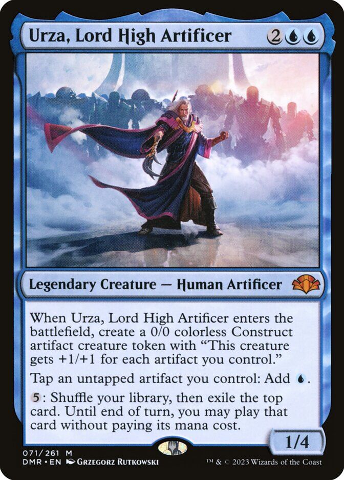 Urza, Lord High Artificer - DMR 71 - Foil - EN - NM