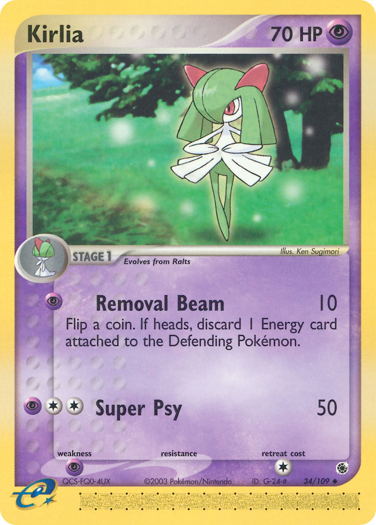 Kirlia - 34/109 - EN