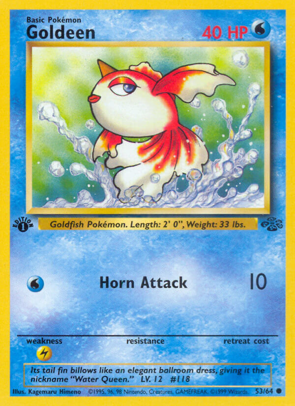 Goldeen - 53/64 - 1st Edition - EN Goldeen - 53/64 - 1st Edition - EN