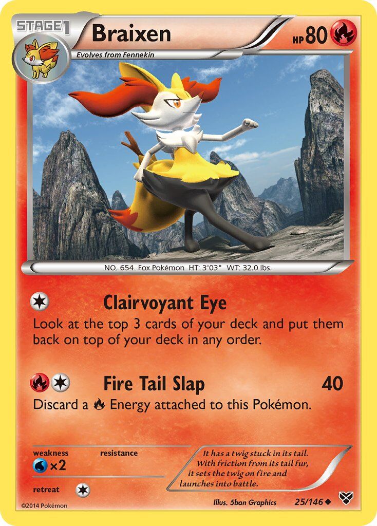Braixen - 25/146 - EN Braixen - 25/146 - EN