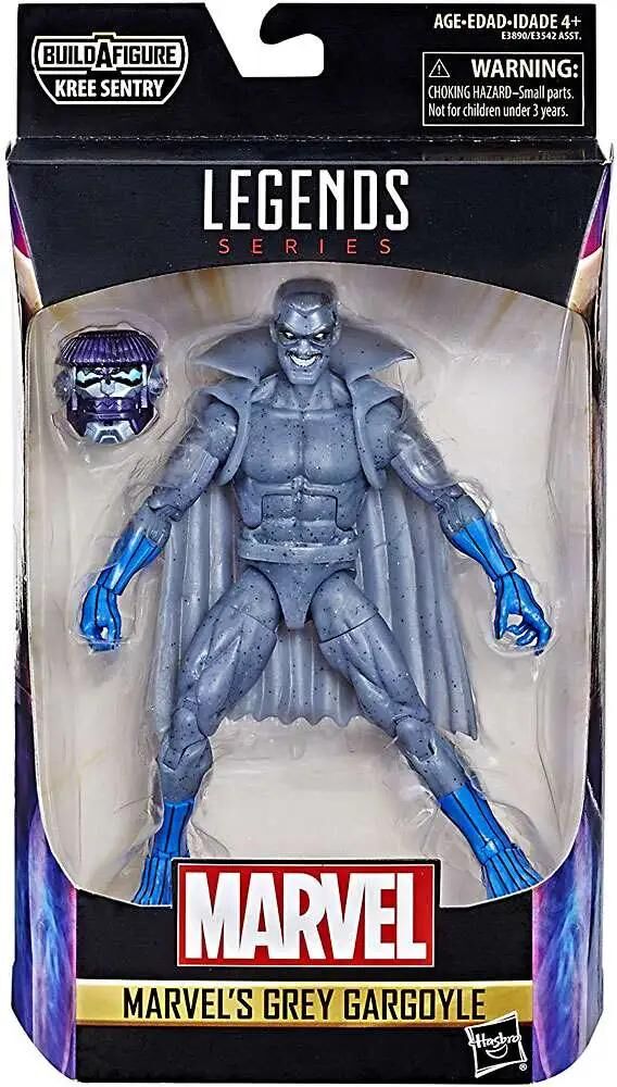 Captain Marvel Marvel Legends Kree Series Grey Gargoyle Action Figure