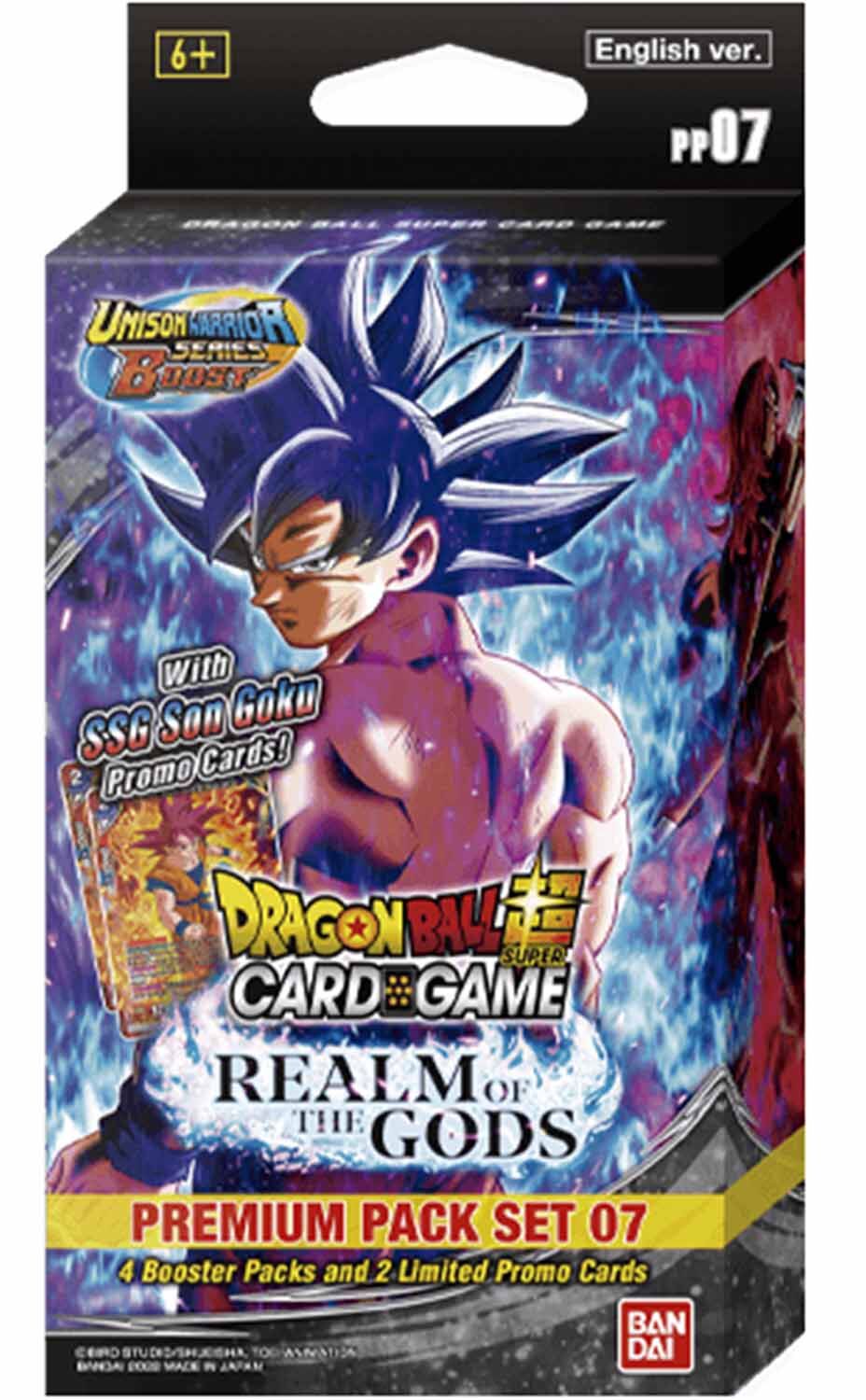 Real of the Gods Premium Pack 7 PP07 - Dragon Ball Super Card Game - EN