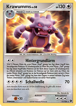 krawumms-17-106-pokemon-tcg-near-mint Krawumms - 17/106 - Pokemon TCG - Near Mint