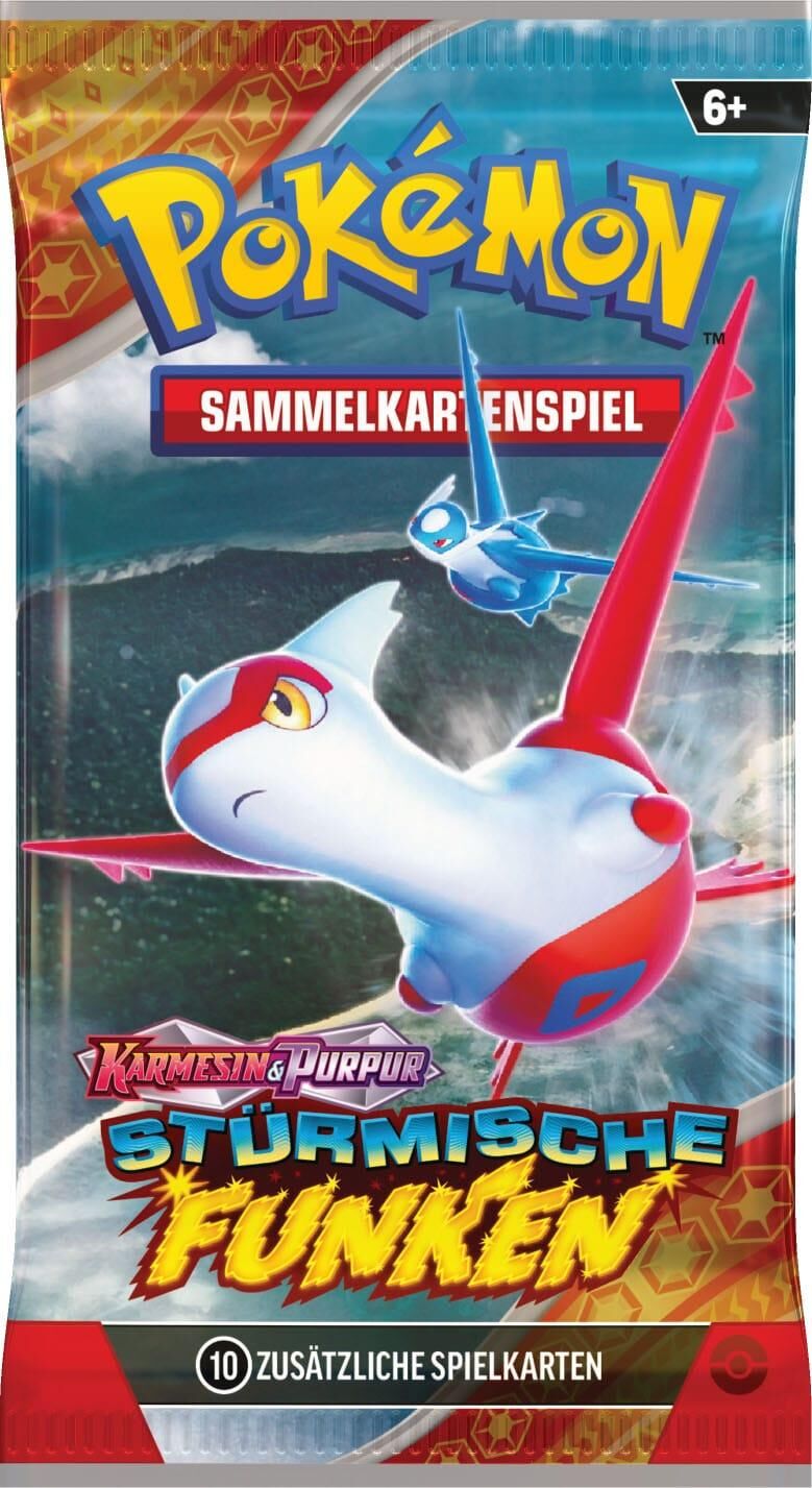 Pokémon TCG: KP08 - Stürmische Funken Booster Pack - DE Pokémon TCG: KP08 - Stürmische Funken Booster Pack - DE