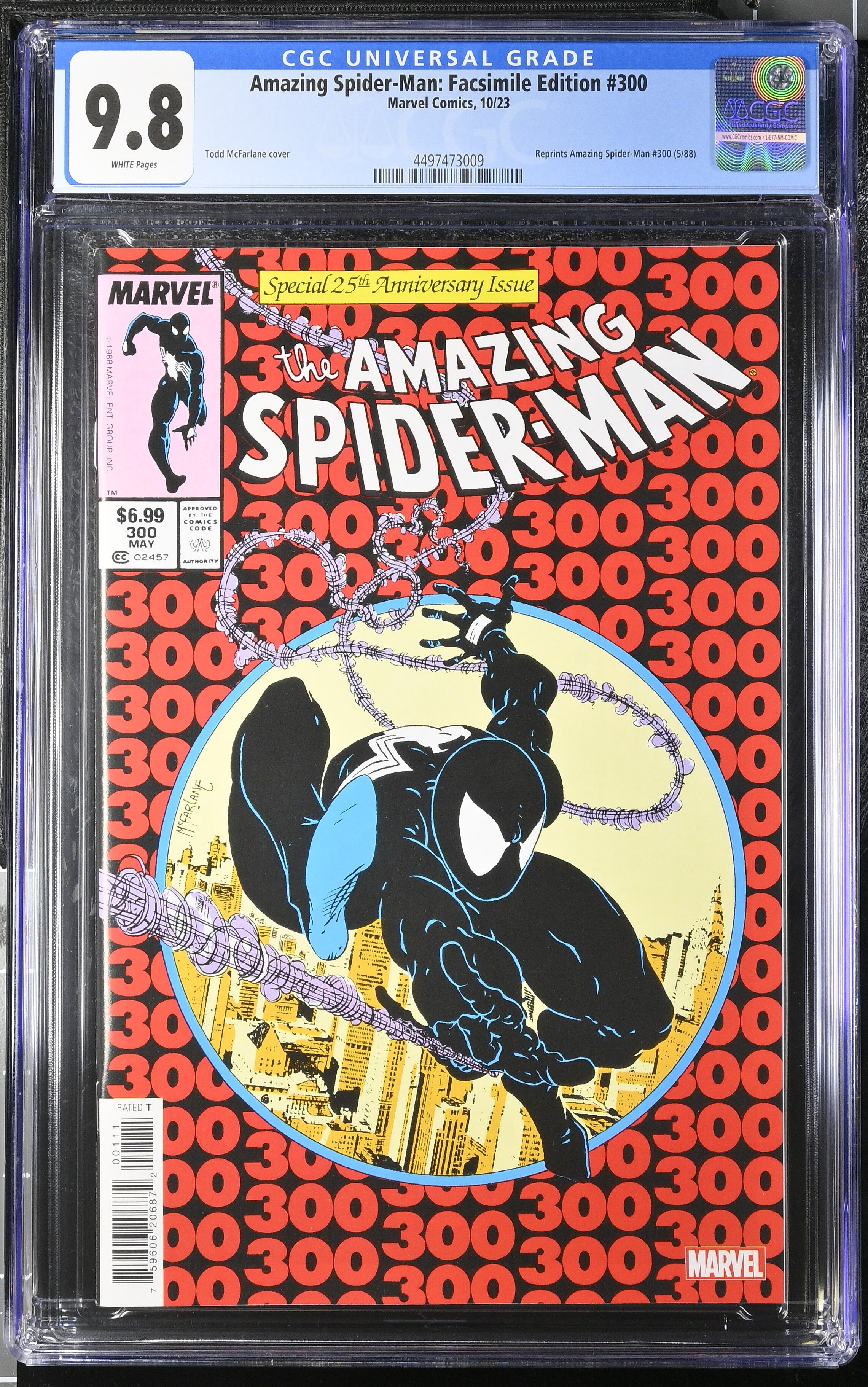 Amazing Spider-Man #300 Facsimile CGC 9.8 Amazing Spider-Man #300 Facsimile CGC 9.8