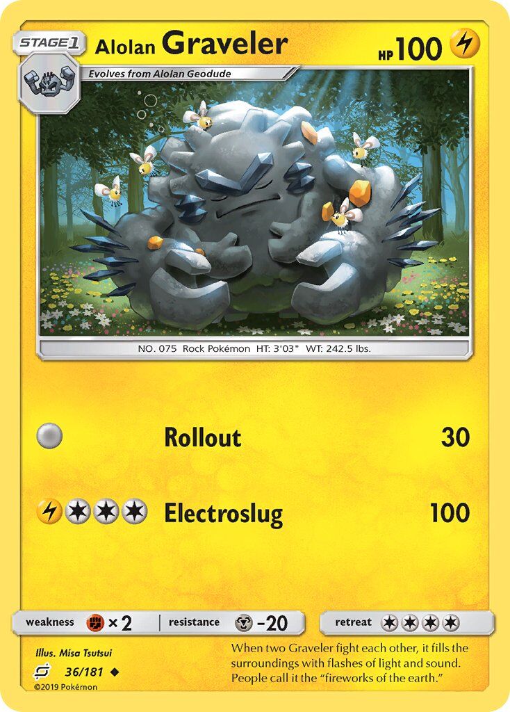 Alolan Graveler - 36/181 - EN Alolan Graveler - 36/181 - EN