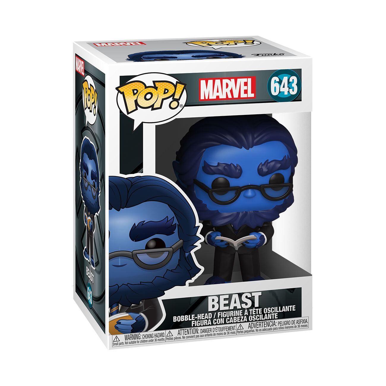 X-Men 20th Anniversary POP! Marvel Vinyl Figur Beast 9 cm