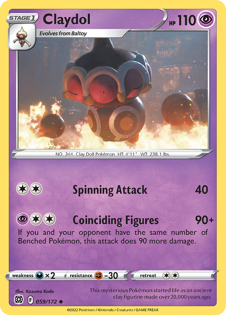 Claydol - 059/172 - EN Claydol - 059/172 - EN