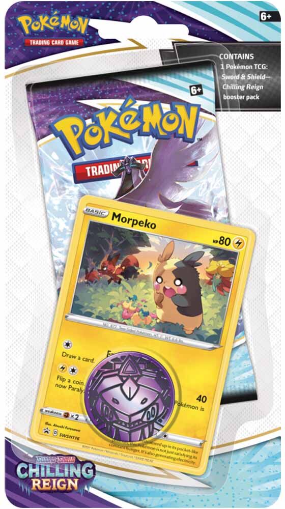 Pokémon Sword & Shield Chilling Reign Morpeko Checklane Blister - EN