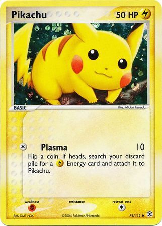 Pikachu - 74/112 - Reverse Holo - EN Pikachu - 74/112 - Reverse Holo - EN