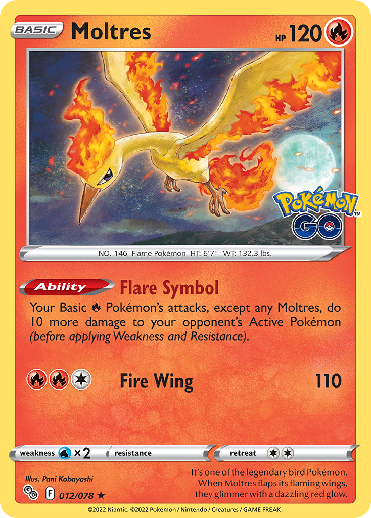 Moltres - 012/88 - EN Moltres - 012/88 - EN