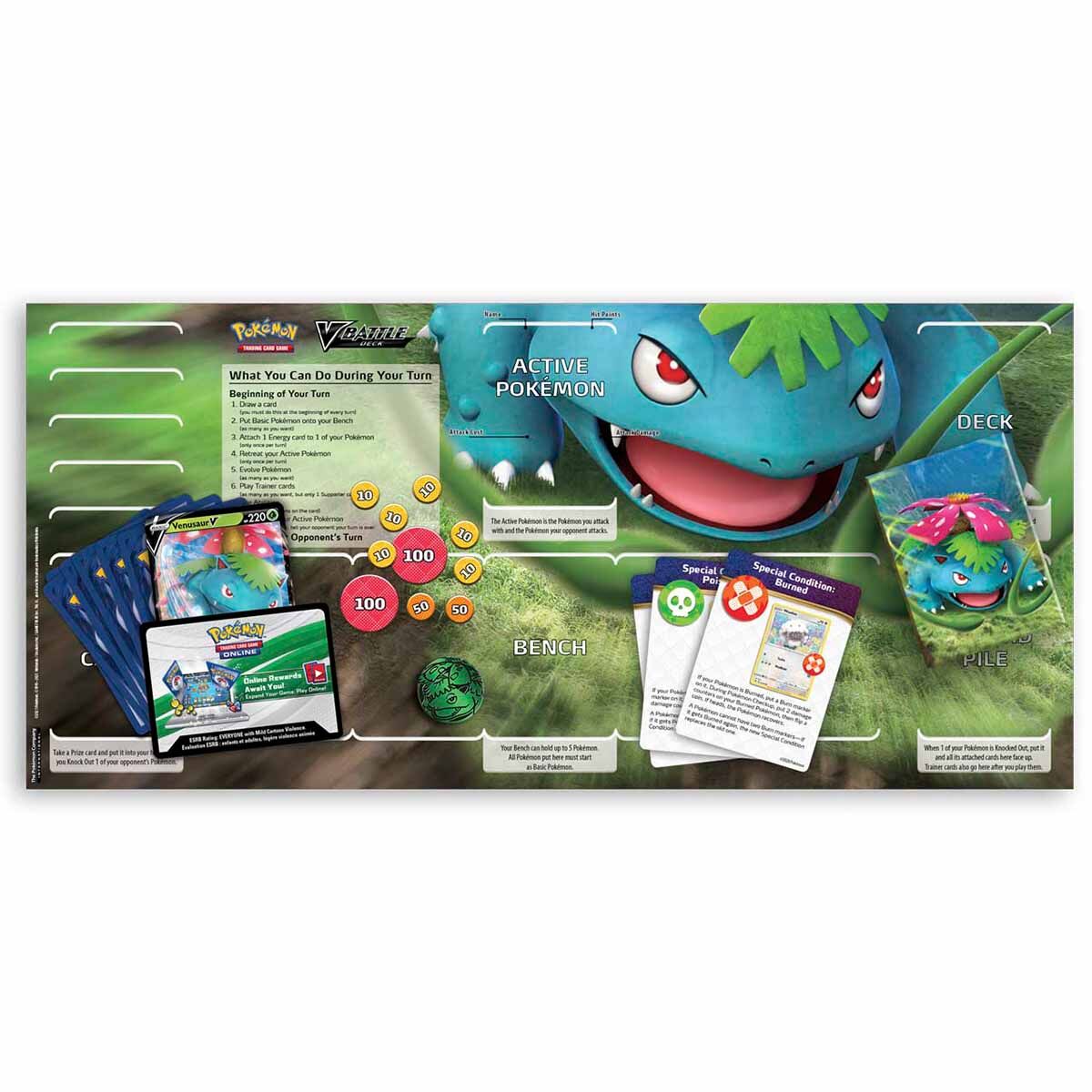 Pokémon Venusaur V Battle Deck - EN