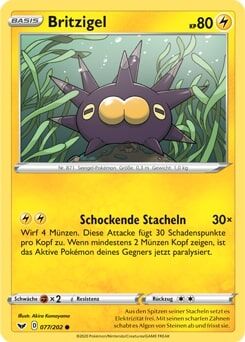 britzigel-pok-mon-tcg Britzigel 077/202 - Pokémon TCG