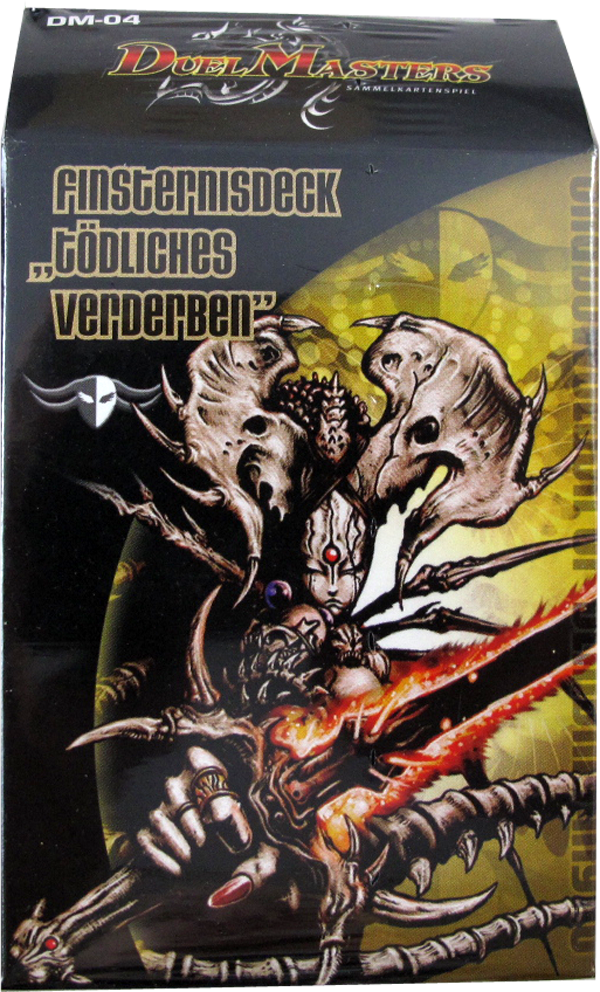 Duel Masters Finsternis Deck Tödliches Verderben DM04 Sealed - DE Duel Masters Finsternis Deck Tödliches Verderben DM04 Sealed - DE