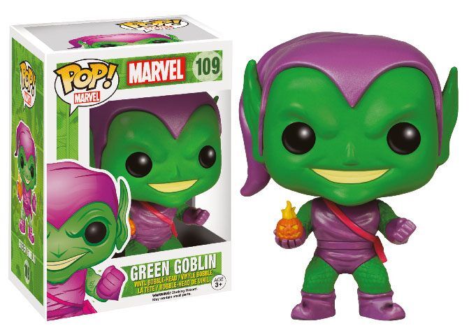 Marvel Comics POP! Vinyl Wackelkopf Green Goblin 9 cm
