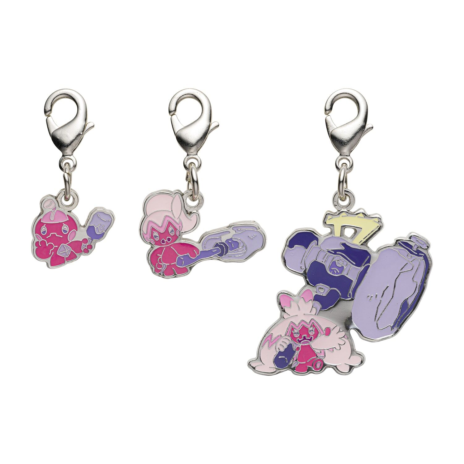 Pokemon Center - Tinkatink, Tinkatuff, Tinkaton Schlüsselanhänger - 3 Stück