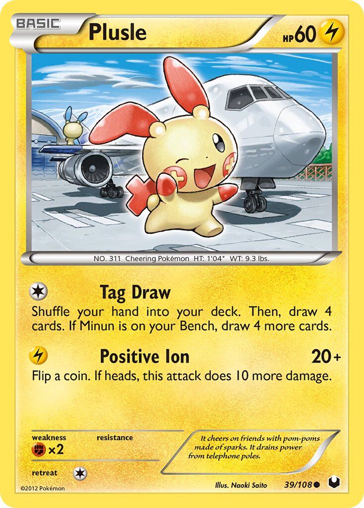 Plusle - 39/108 - EN