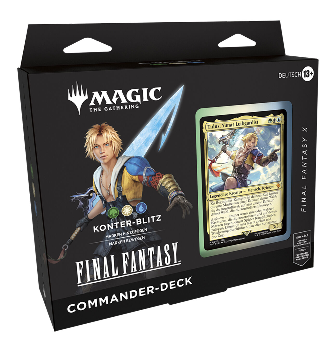 FINAL FANTASY Commander Deck Konter Blitz - Magic the Gathering - DE FINAL FANTASY Commander Deck Konter Blitz - Magic the Gathering - DE