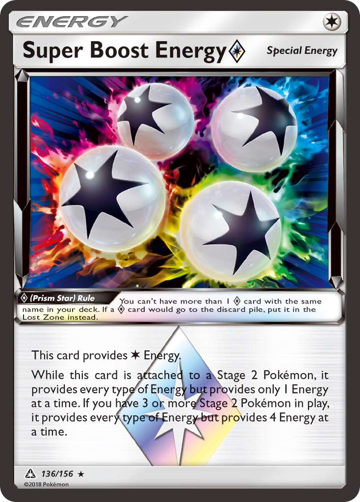 Super Boost Energy Prism Star - 136/156 - EN