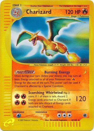 Charizard - 6/165 - Reverse Holo - EN