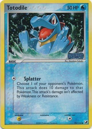 Totodile - 78/115 - Reverse Holo - EN
