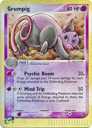 Grumpig - 6/97 - Reverse Holo - EN Grumpig - 6/97 - Reverse Holo - EN