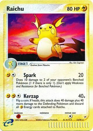 Raichu - 13/97 - Reverse Holo - EN Raichu - 13/97 - Reverse Holo - EN