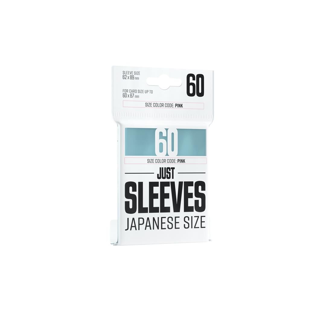 Just Sleeves - Japanese Size Clear (60 Sleeves) Just Sleeves - Japanese Size Clear (60 Sleeves)