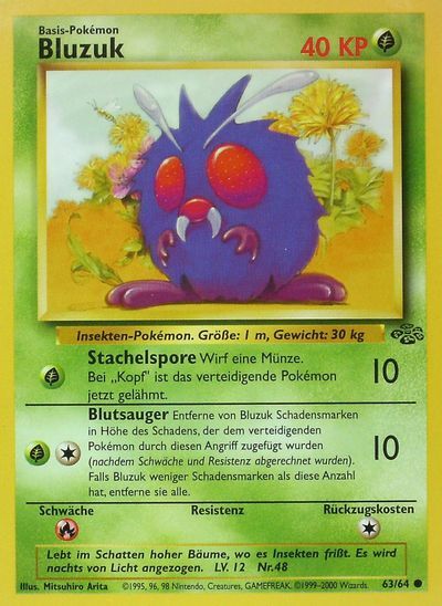 Bluzuk - Pokémon TCG