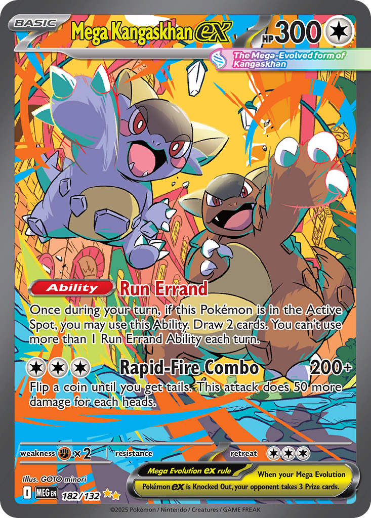 Mega Kangaskhan ex - 182/132 - EN Mega Kangaskhan ex - 182/132 - EN