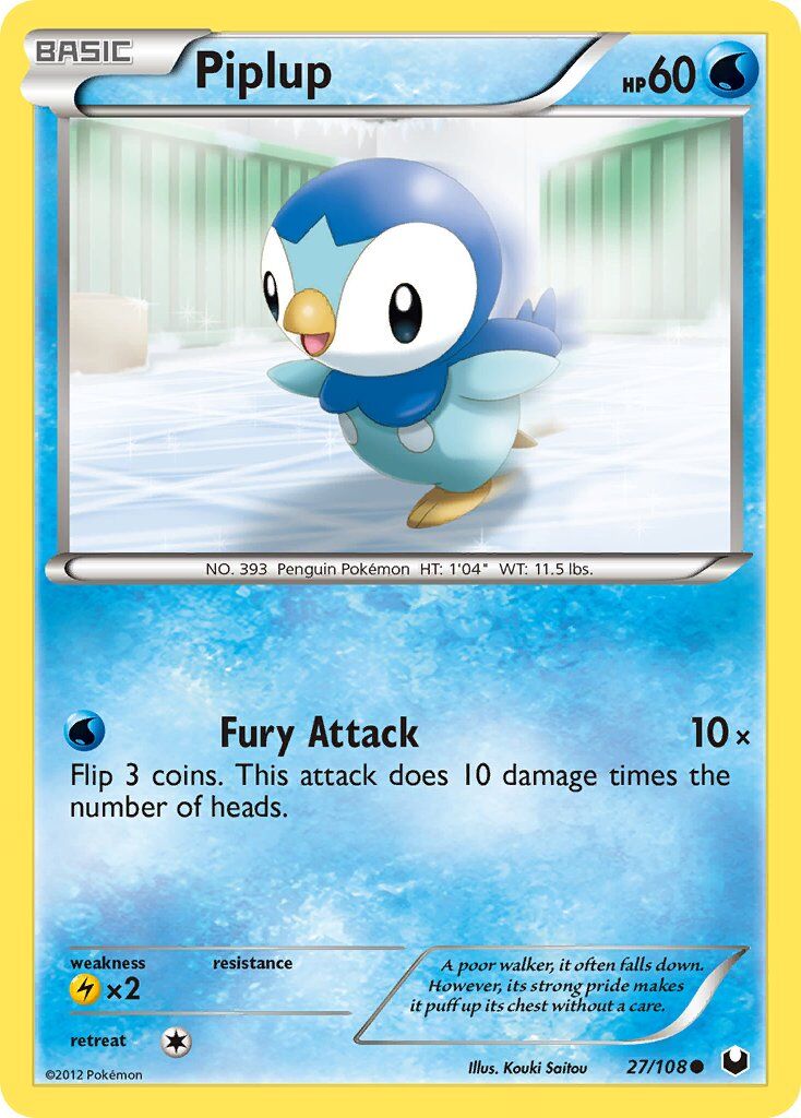 Piplup - 27/108 - EN