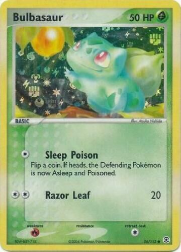 Bulbasaur - 54/112 - Reverse Holo - EN Bulbasaur - 54/112 - Reverse Holo - EN