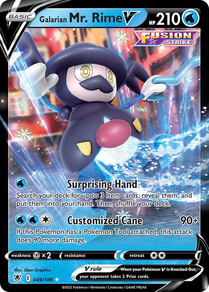 Galarian Mr. Rime V - 049/189 - EN
