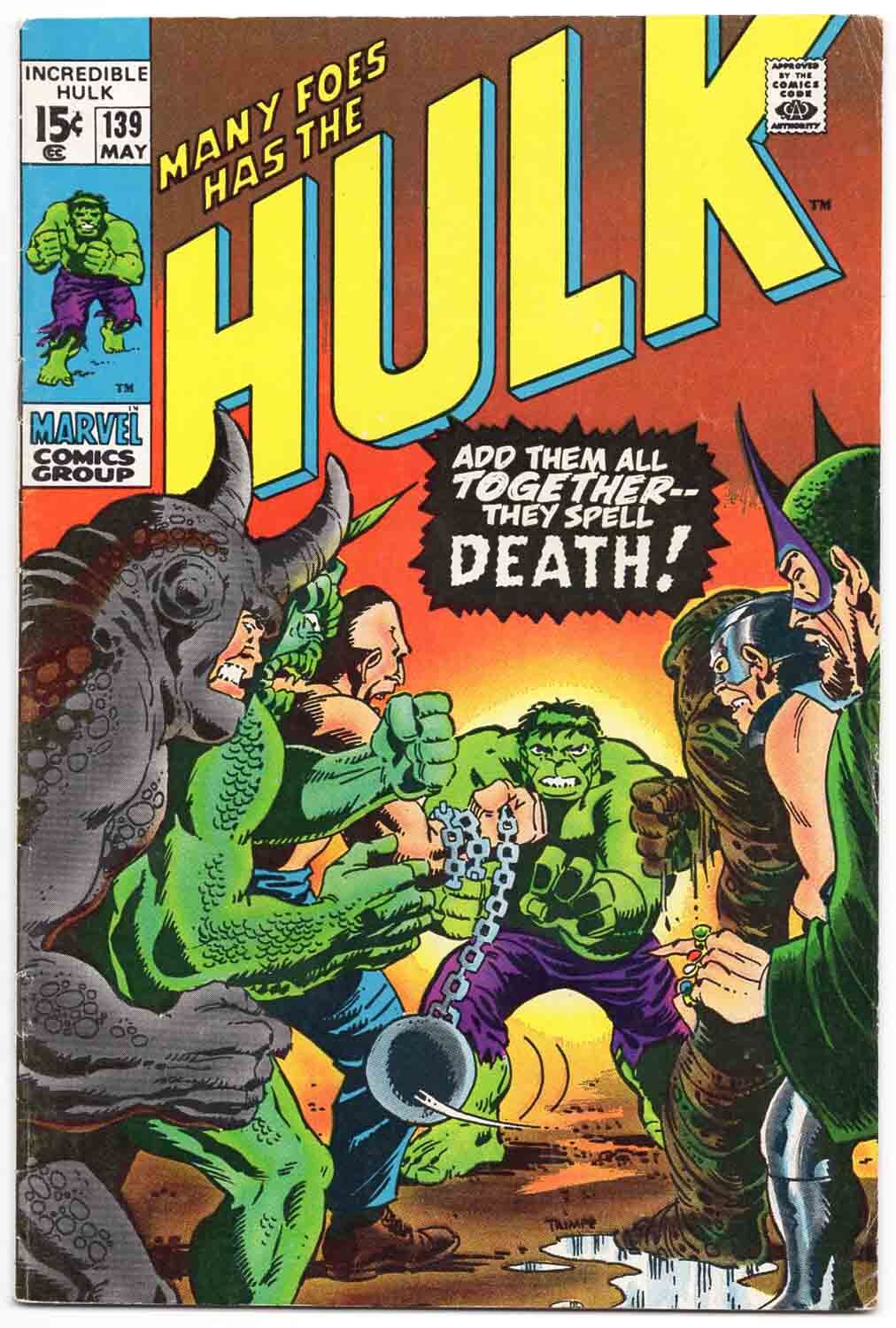 Incredible Hulk #139