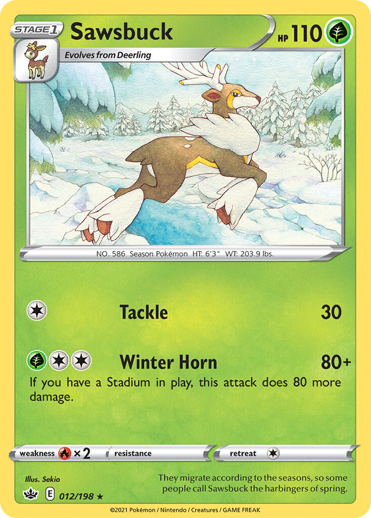 Sawsbuck - 012/198 - EN Sawsbuck - 012/198 - EN