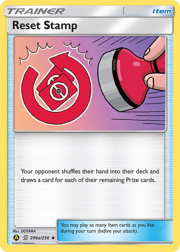 Reset Stamp - 206a/236 - EN