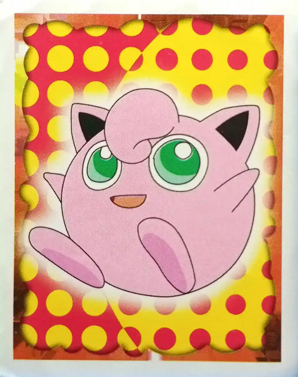 Jigglypuff - 39 - Merlin Sticker Series 1