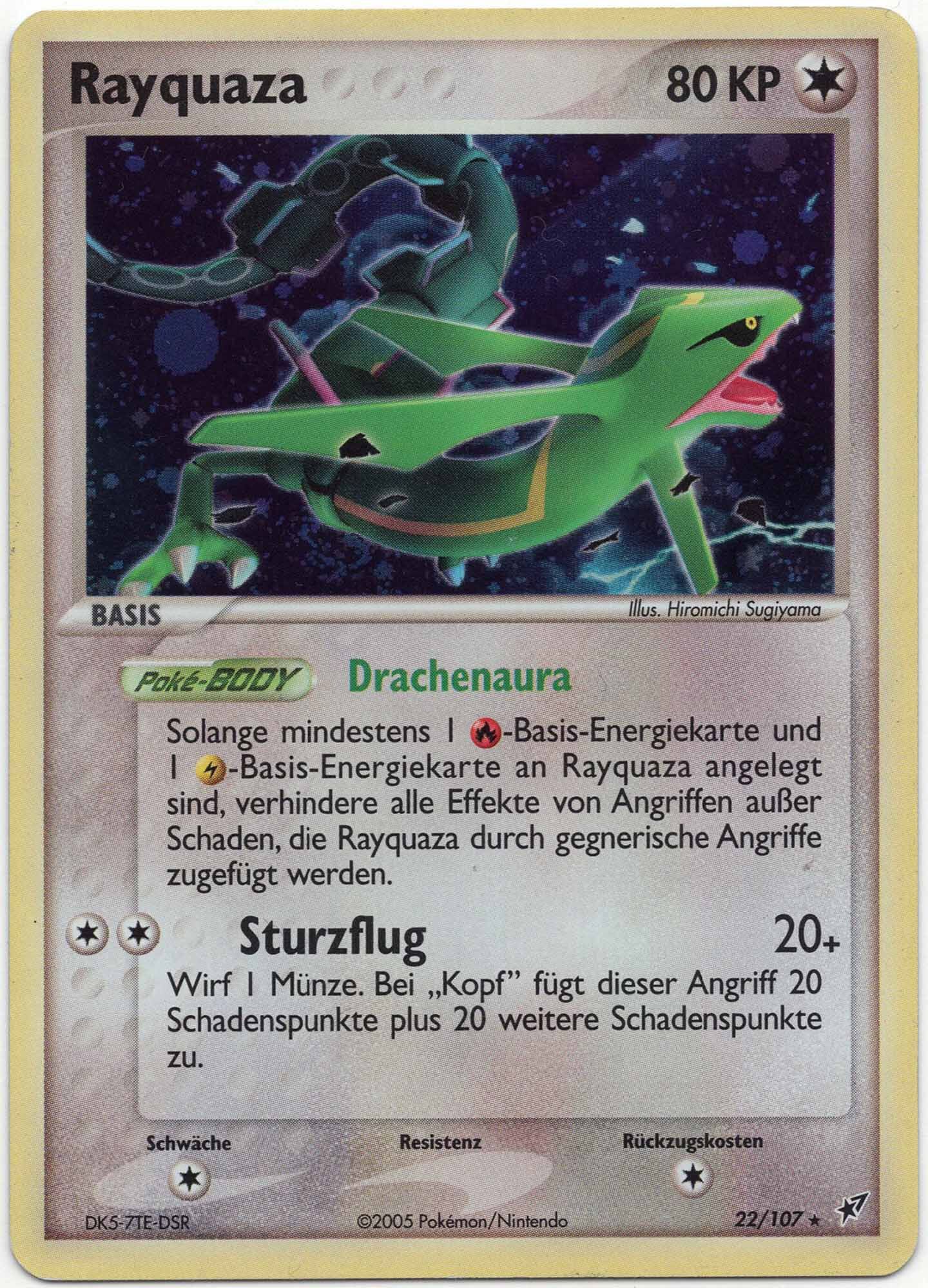 Rayquaza - 22/107 - Pokémon TCG (Near Mint)