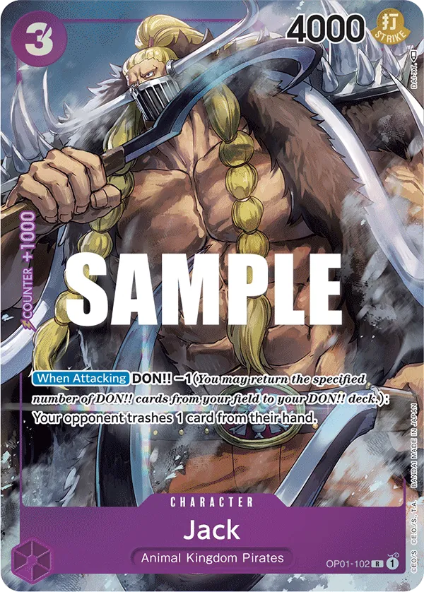 Jack - OP01-102 - Alternate Art