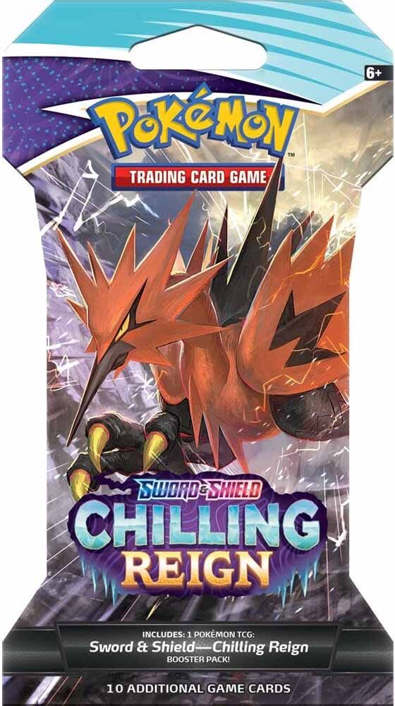 Pokémon Sword & Shield Chilling Reign Sleeved Booster - EN