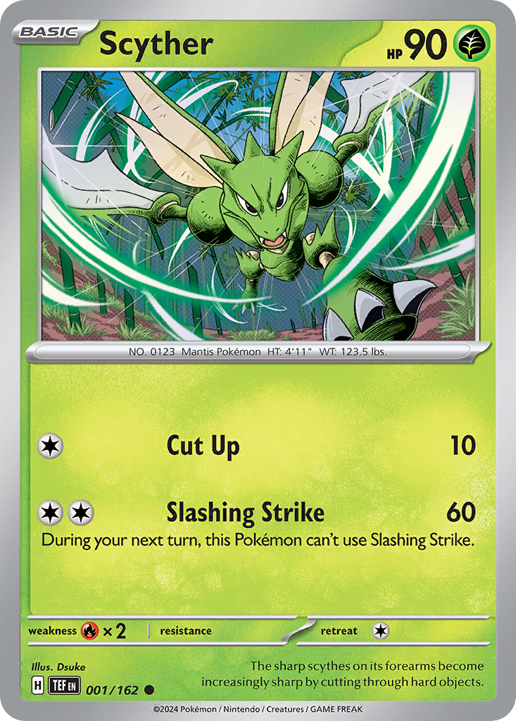 Scyther - 001/162 - EN Scyther - 001/162 - EN