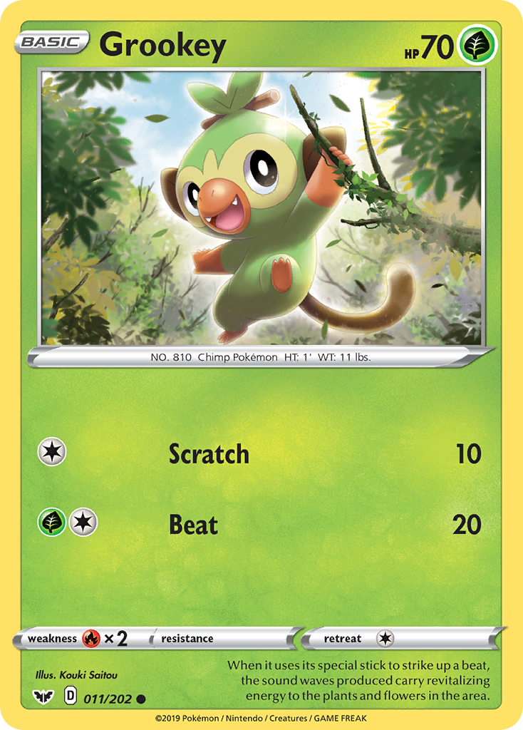 Grookey - 011/202 - EN Grookey - 011/202 - EN