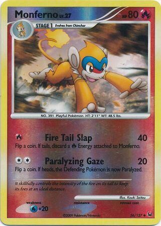 Monferno - 56/127 - Reverse Holo - EN Monferno - 56/127 - Reverse Holo - EN