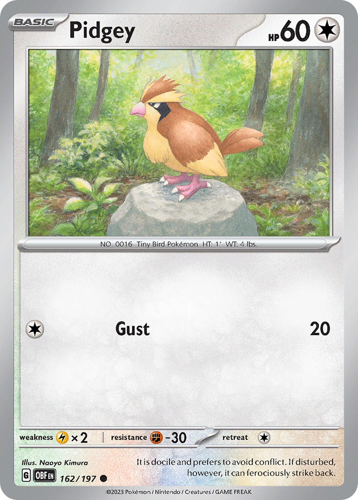 Pidgey - 162/230 - EN Pidgey - 162/230 - EN