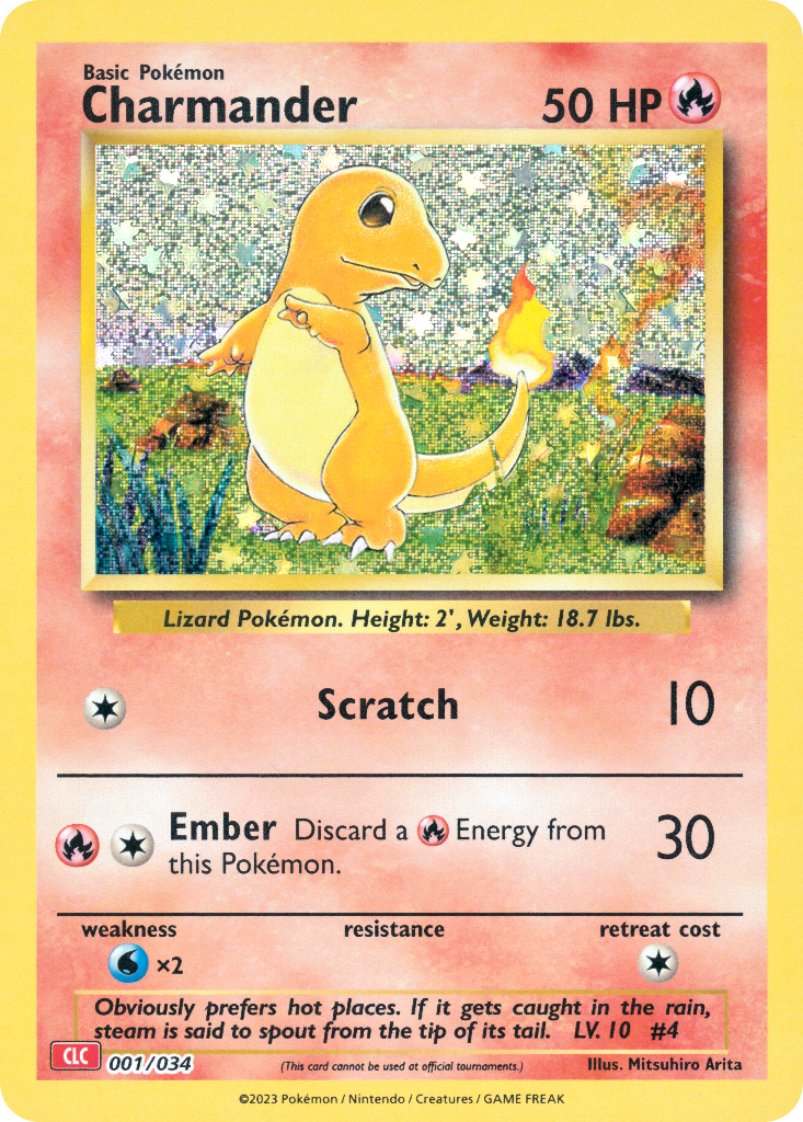 Charmander - 001/34 - EN Charmander - 001/34 - EN